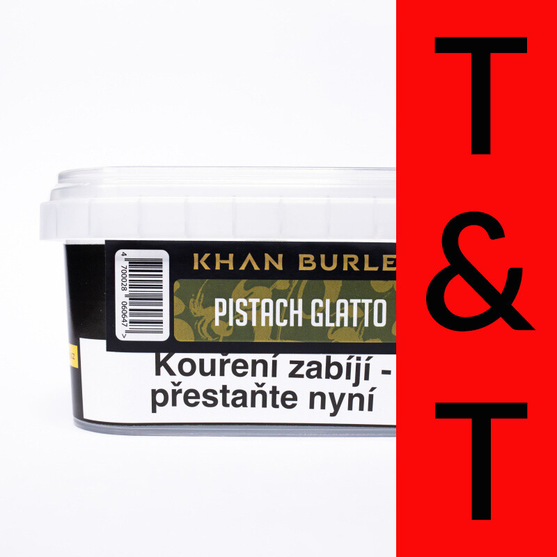 Hookah Tobacco Khan Burley Pistach Glatto 250 g