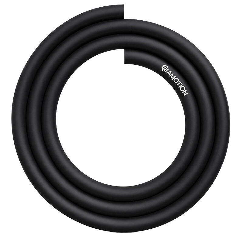 Silicone Hookah Hose Amotion 17/12 150 cm Black