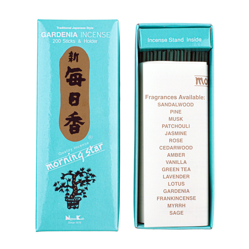 Japanese Incense Sticks Nippon M/S 200 sticks Gardenia