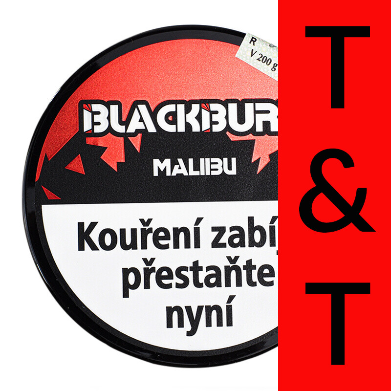 Hookah Tobacco BlackBurn Malibu 200 g