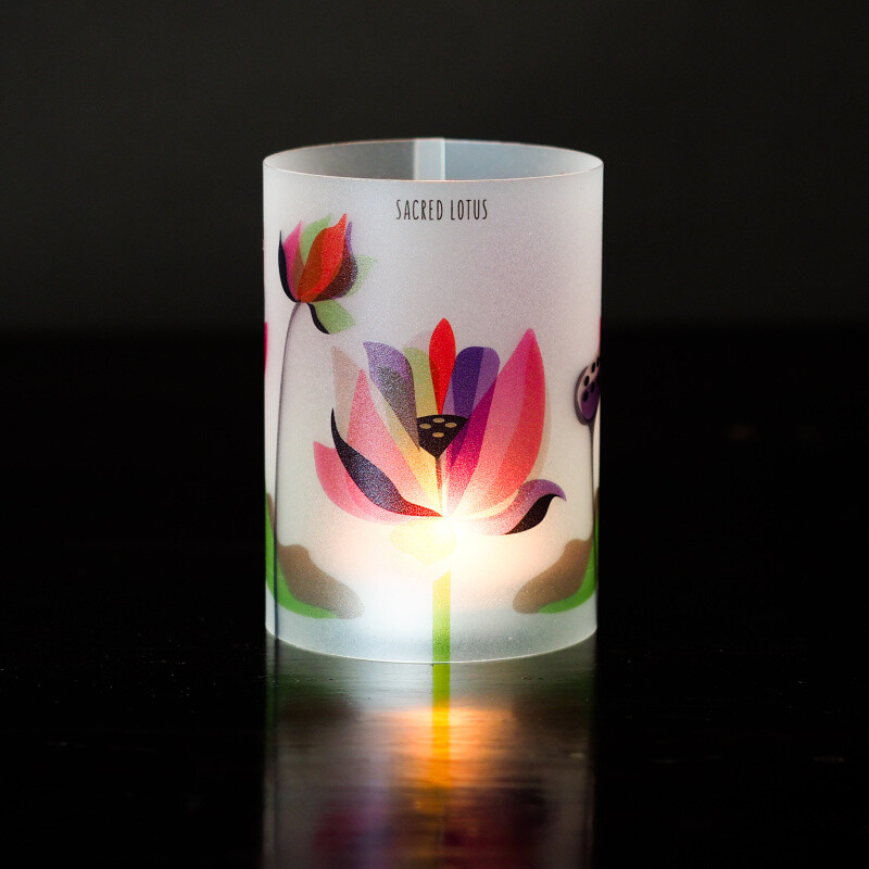 Tealight Lantern Inspiration Sacred Lotus