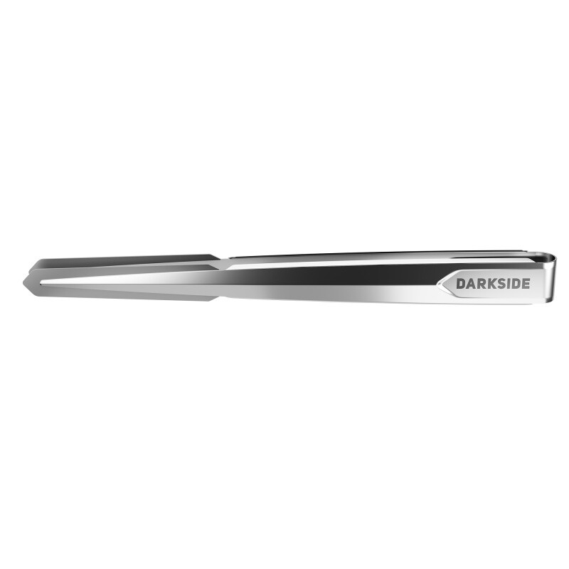 Charcoal Tongs Darkside V2 Silver 30 cm