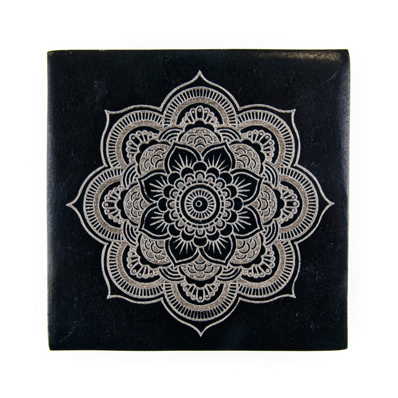 Incense Stick Holder - Soapstone Mandala