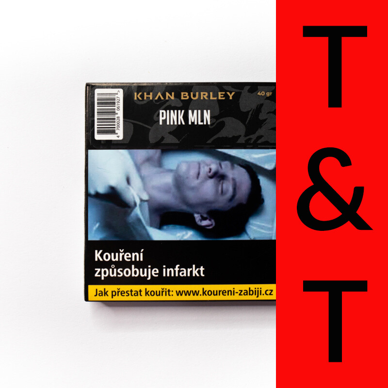 Hookah Tobacco Khan Burley Pink Mln 40 g