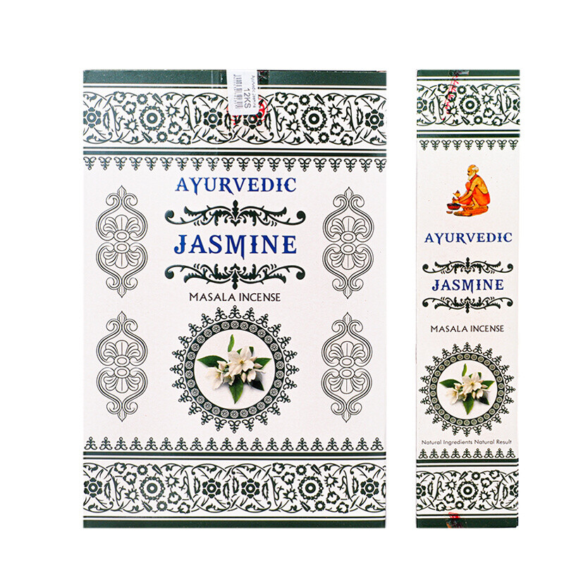 Indian Incense Sticks Ayurvedic Jasmine