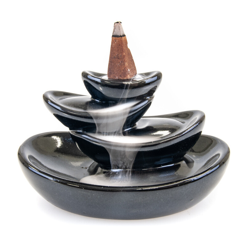Backflow Incense Cone Holder Boat