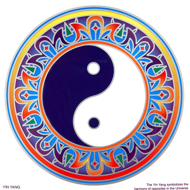 Mandala Sunseal L Yin Yang