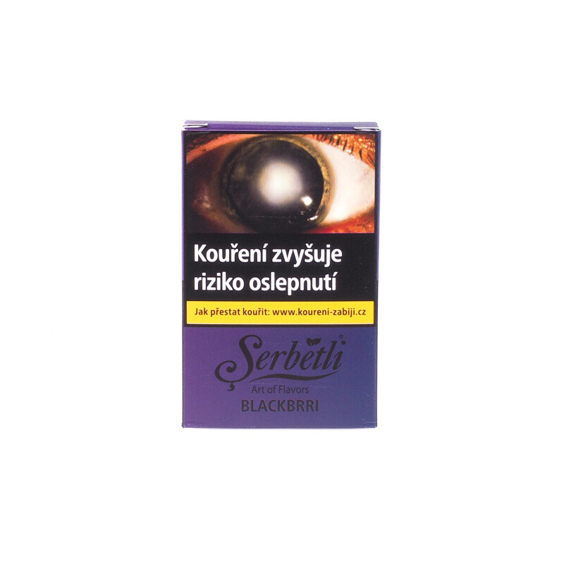 Hookah Tobacco Serbetli Blackbrri 50 g