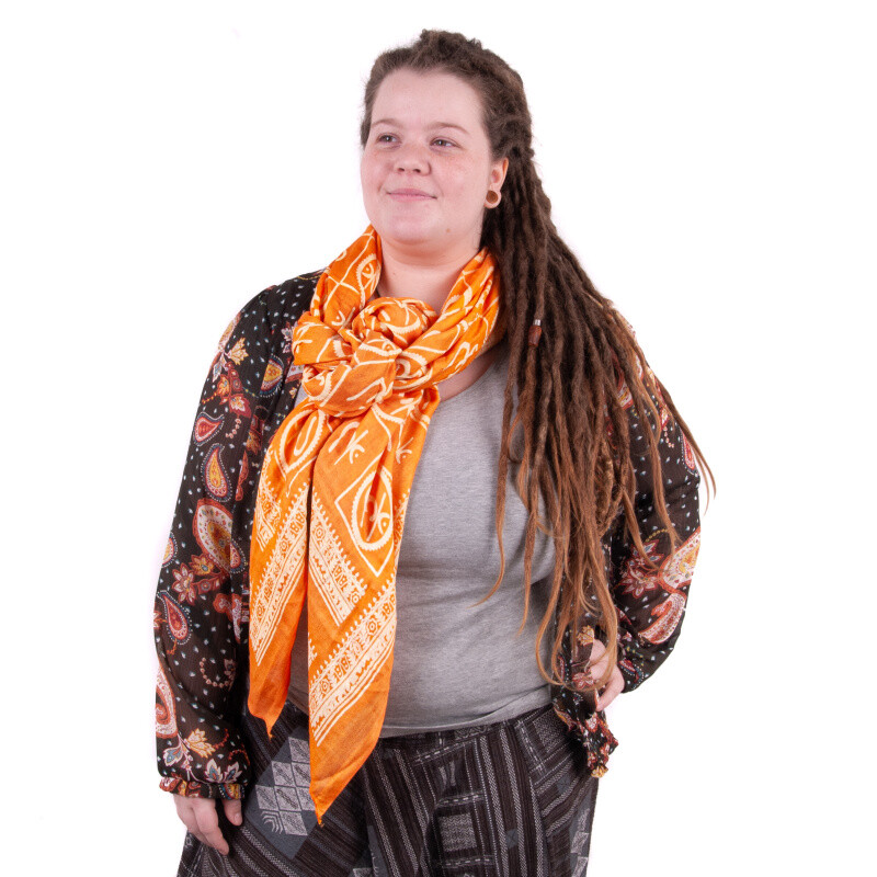 Shawl Ohm Orange