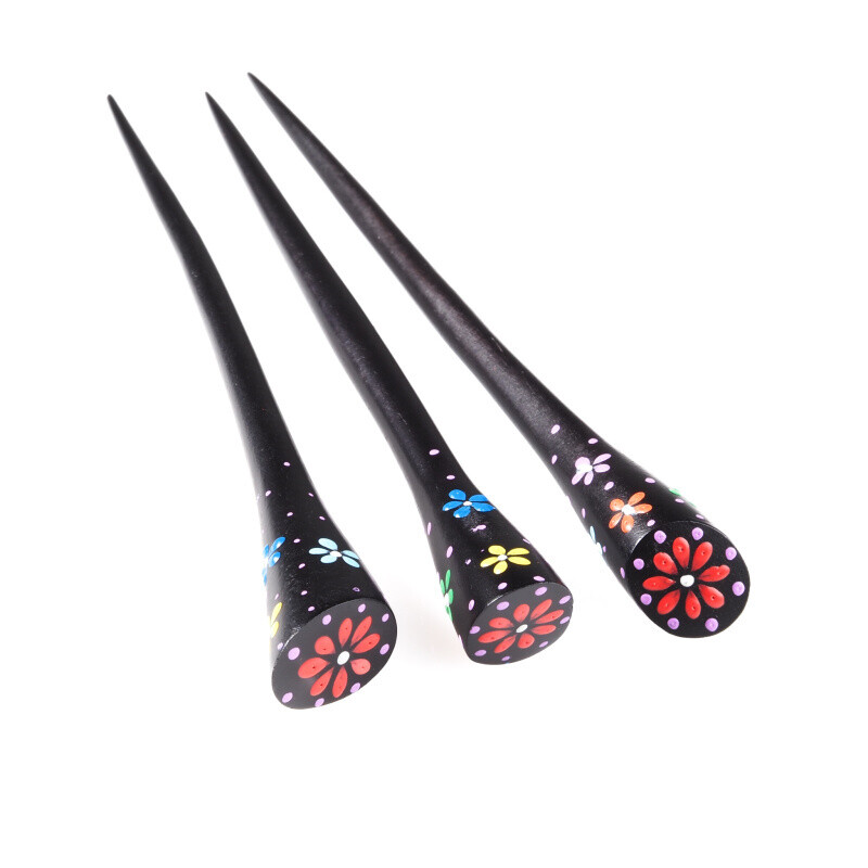 Hair Stick Simple Flower 02