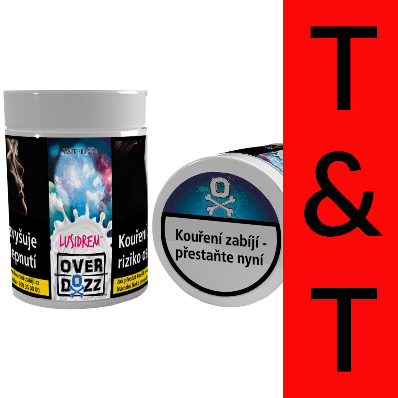 Hookah Tobacco Overdozz Lusidrem 50 g