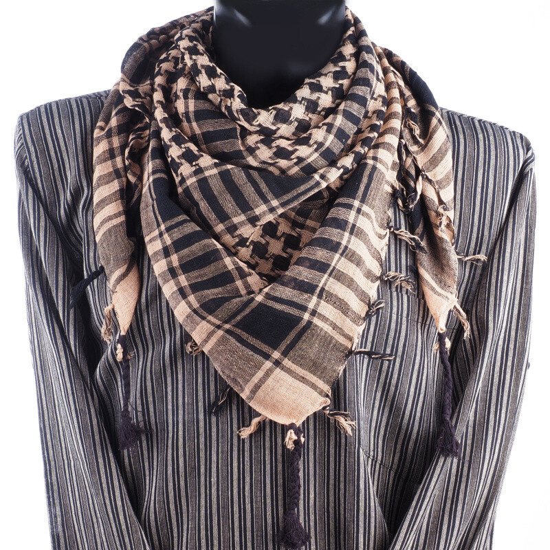 Headscarf Palestine Arafat Cotton Beige