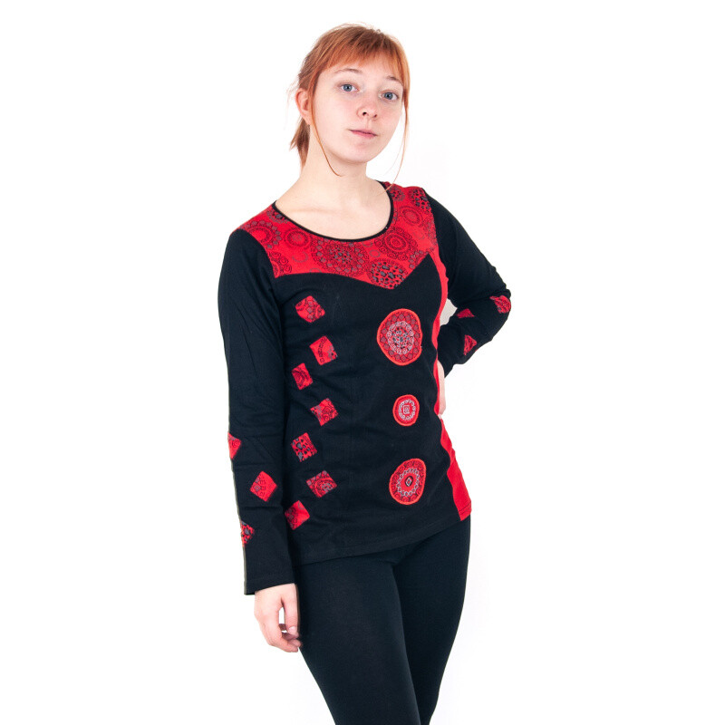 Top Joy 04 Long Sleeve M Red