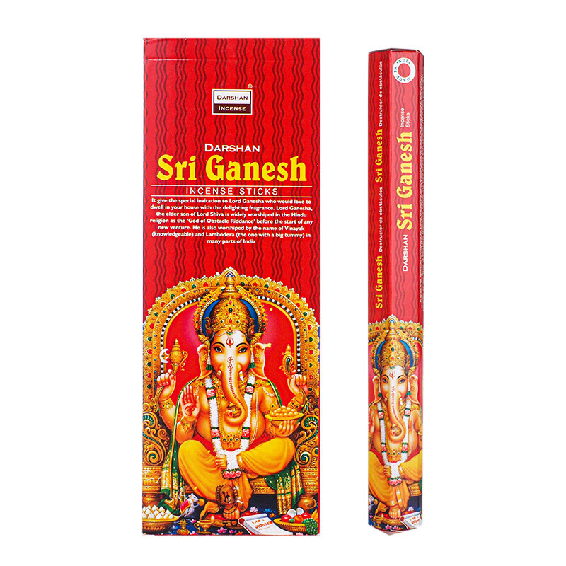 Indian Incense Sticks Darshan Sri Ganesh