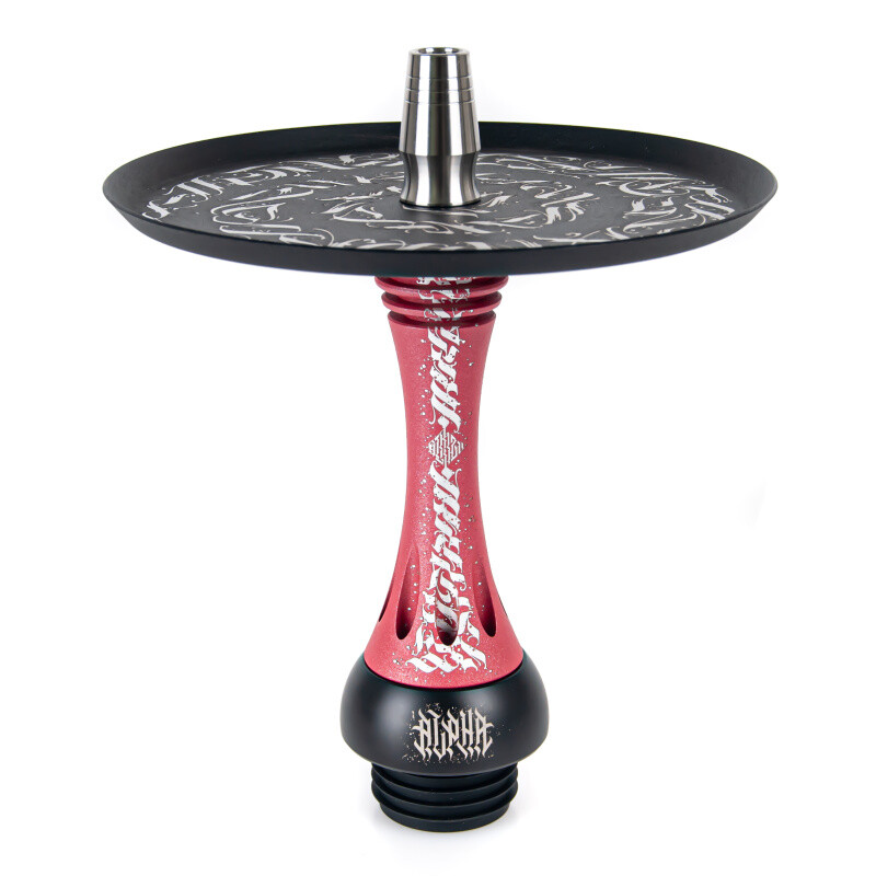 Alpha Hookah X Artist Red Matte