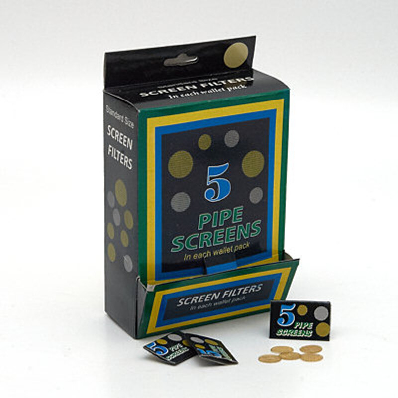 One-hitter Screen Brass 15 mm BOX 100 pcs
