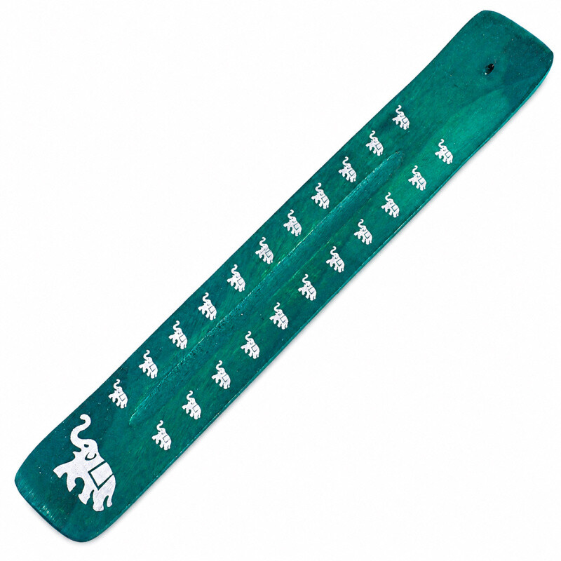 Incense Stick Holder - Ski Manju Elephant Green