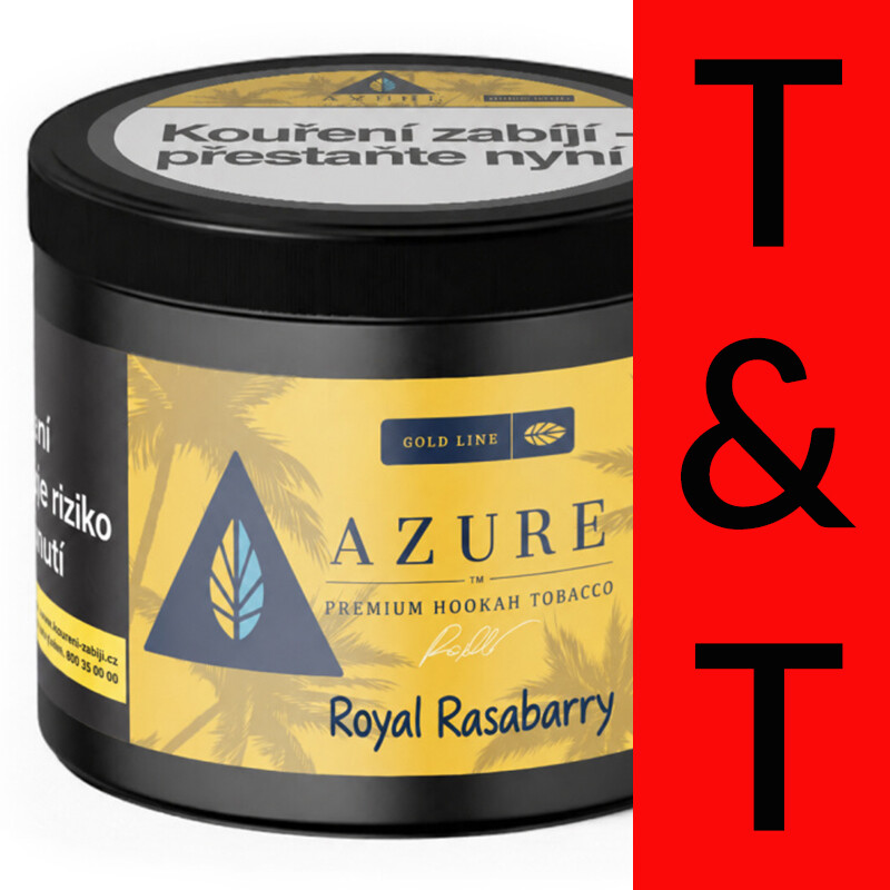 Hookah Tobacco Azure Gold Royal Rasabarry 200 g