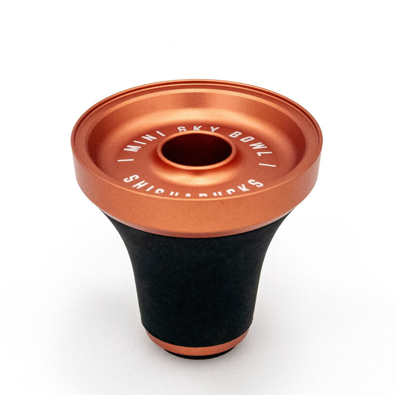 Shishabucks Mini Sky Bowl Peach Gold