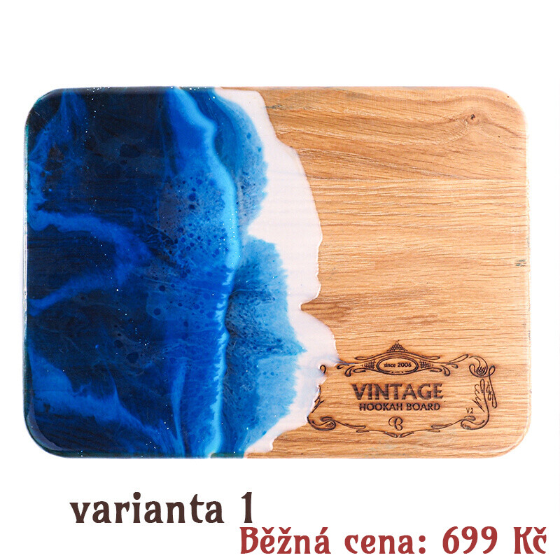 Bazar - Bowl Packing Board Vintage Epoxy V2 Blue