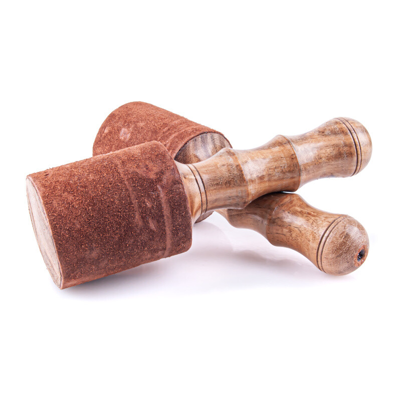 Tibetan Bowl Mallet Large with Leather