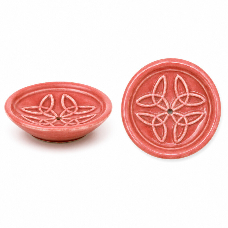 Incense Holder Tray Red