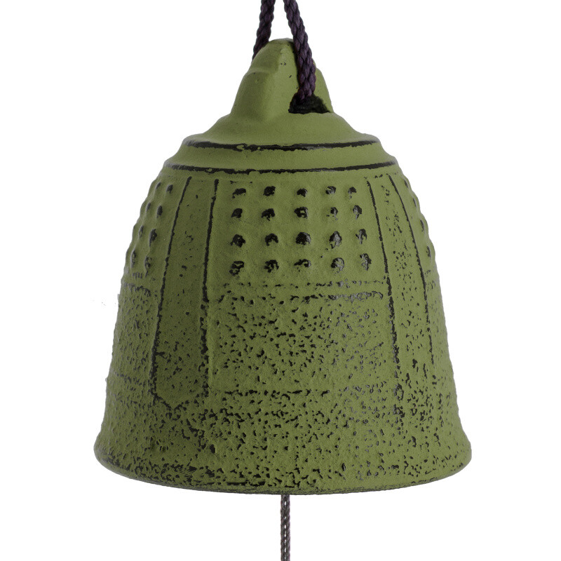 Iwachu Furin Feng Shui Bell 5,5 cm Green