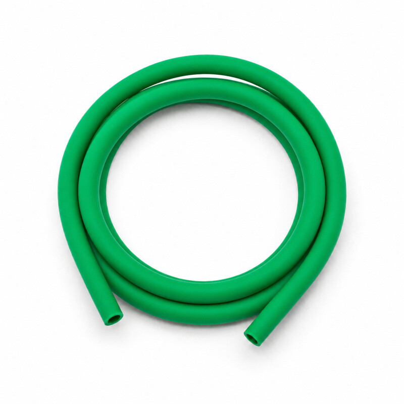 Silicone Hookah Hose Soft Touch 16/11 150 cm Green