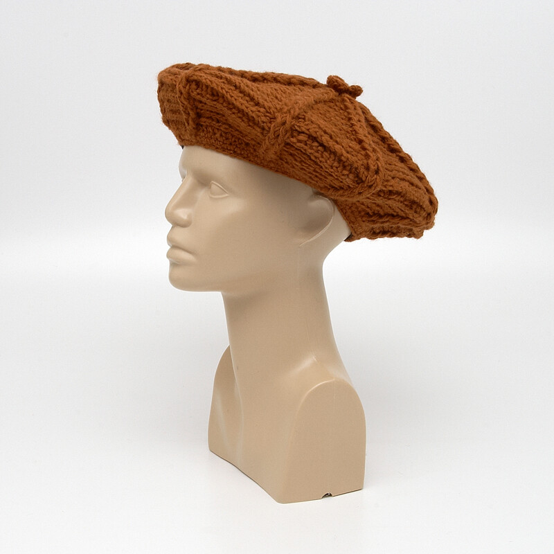 Beret Wool Brown