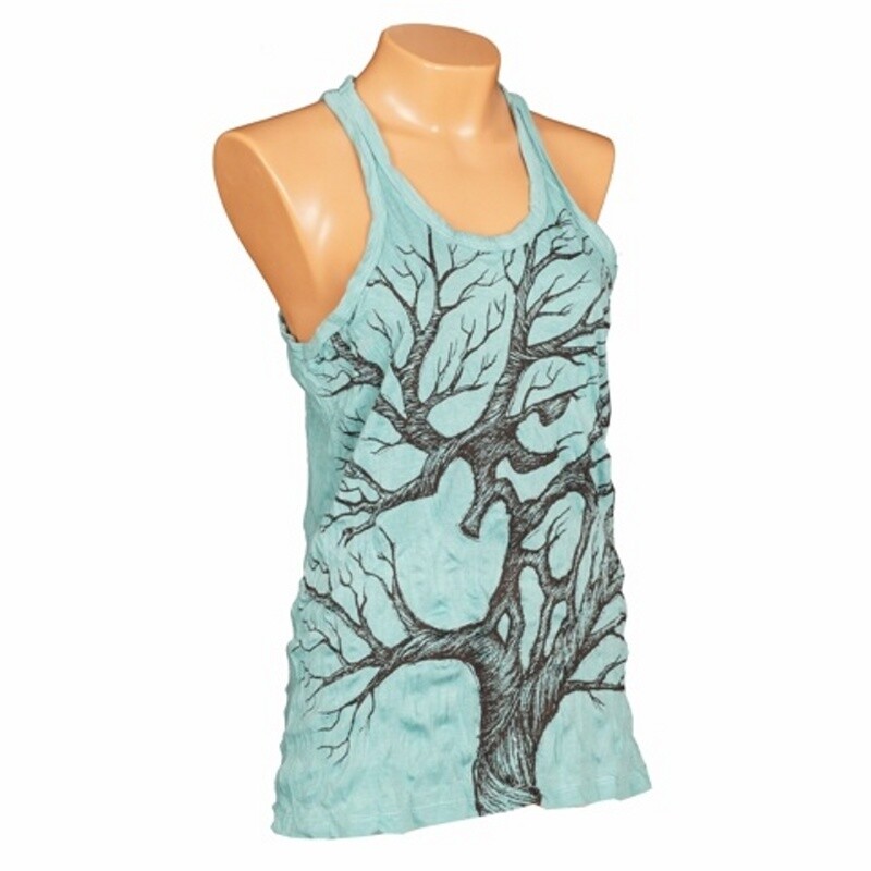 Tank Top Women´s SURE Tree Ohm L Light Blue