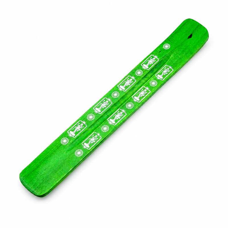 Incense Stick Holder - Ski Hindu Green