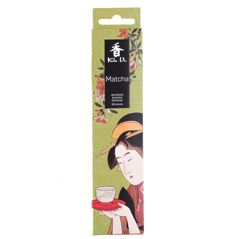 Japanese Incense Sticks Koh Do Matcha 20 pcs