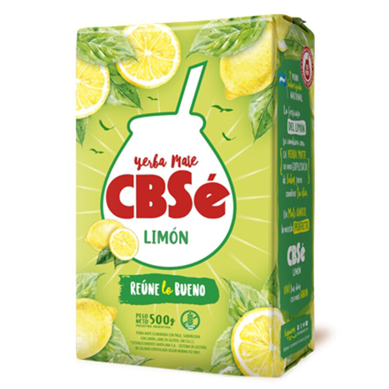 Tea Yerba Mate CBSé Limon 500 g