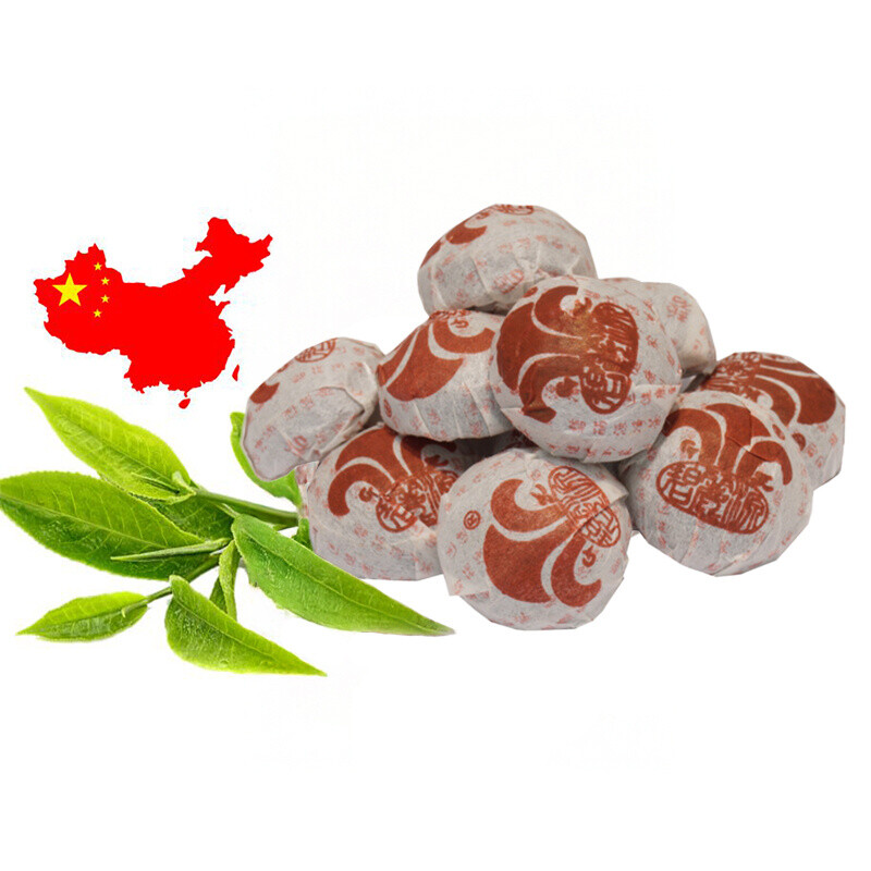 Chinesse Dark Tea Yunnan Pu Erh Xiao Mini Tuo Cha Black