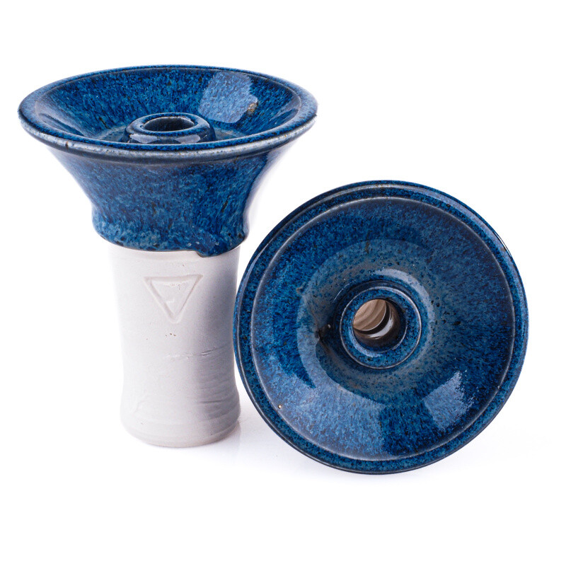 Hookah Bowl Amfora Olymp Glaze Blue