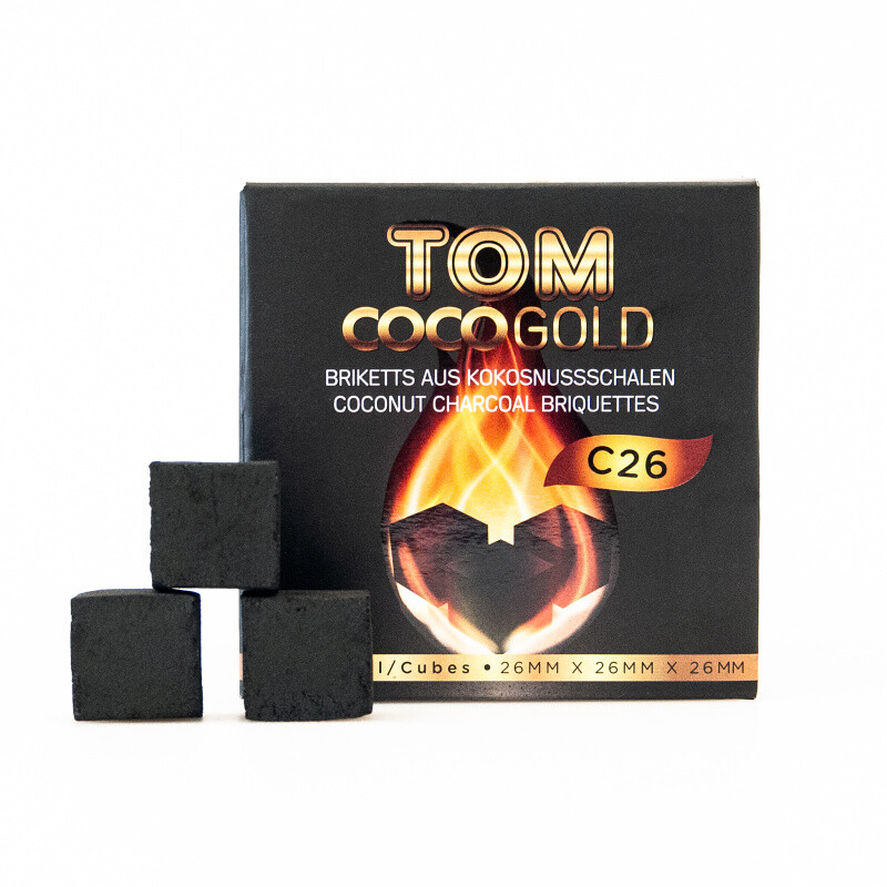 Tom Coco Charcoal 1 kg C26 Gold