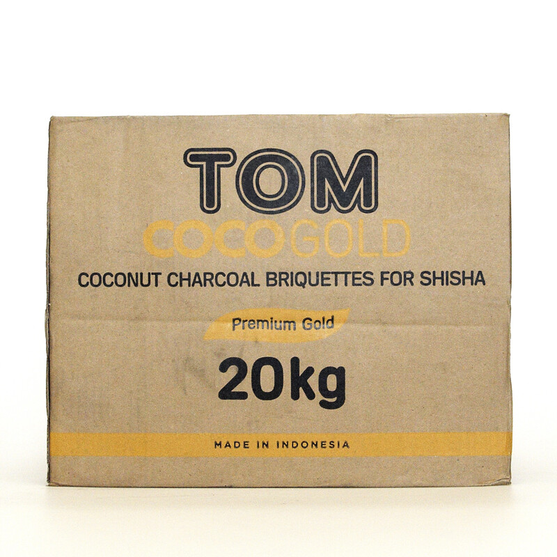 Tom Coco Charcoal 20 kg Gold