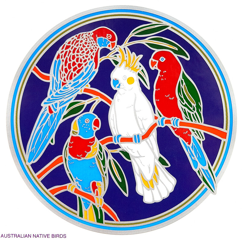Mandala Sunseal L Australian Native Birds