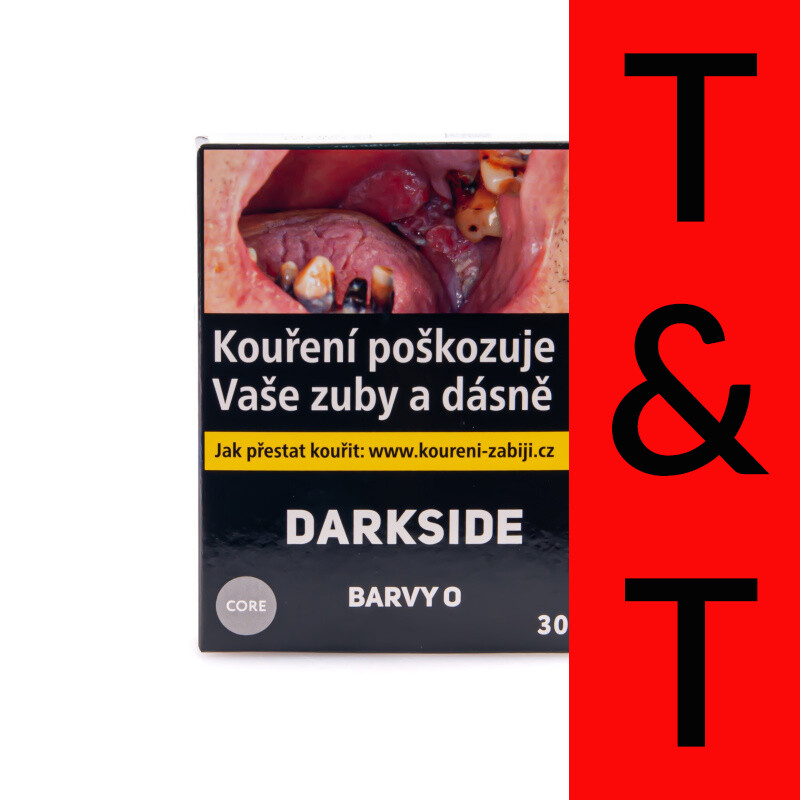 Hookah Tobacco Darkside Core Barvy O 30 g