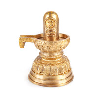 Statuette Metal Lingam 17 cm