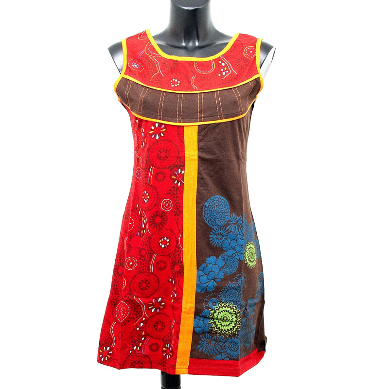 Dress Joy 01 XL Red-Brown