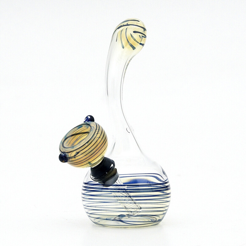 Bong Pyrex Cobra 13 cm Blue