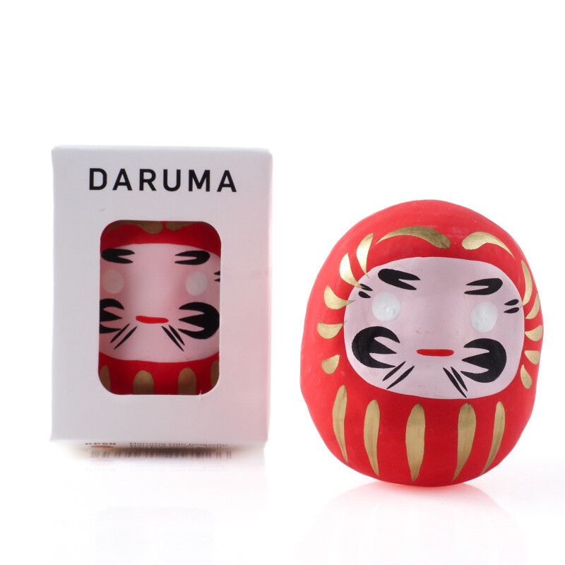 Daruma Doll - Good Luck 4,8 cm Red