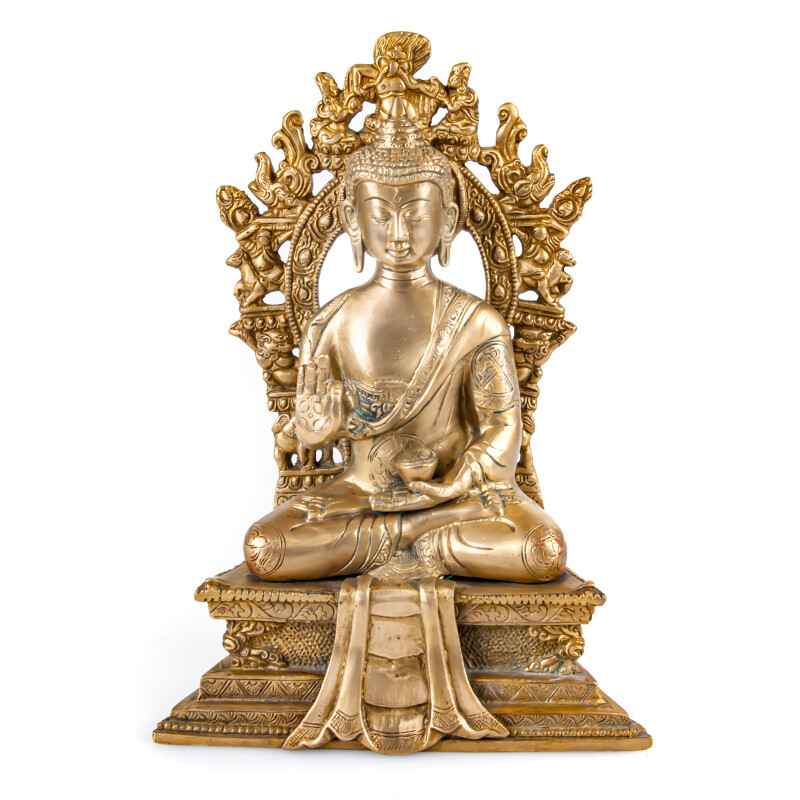 Statuette Metal Buddha I 30 cm