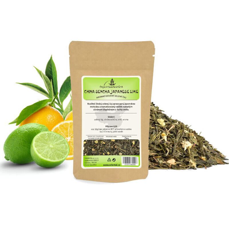 Flavored Tea Sencha Japanese Lime 50 g