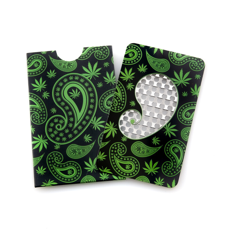 Grinder Credit Card Paisley Weed