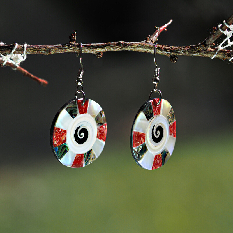 Earrings Resin Desy 04 Mix