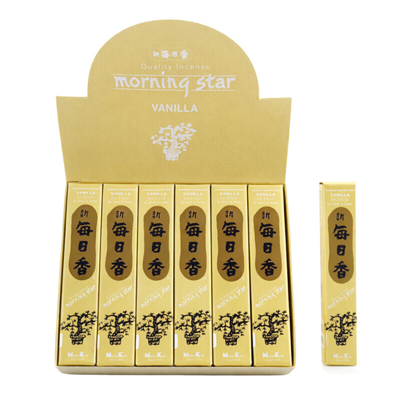 Japanese Incense Sticks Nippon M/S 50 sticks Vanilla