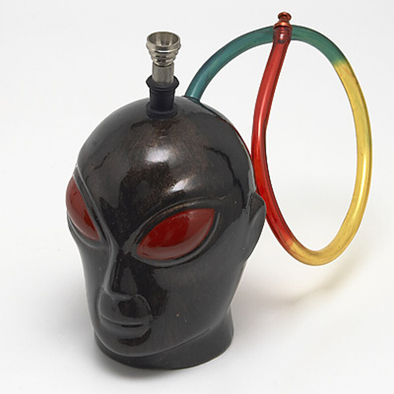 Bong Ceramic Alien I. 14 cm Brown