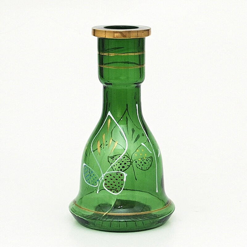 Hookah Base Top Mark Heket Painted 26 cm Green